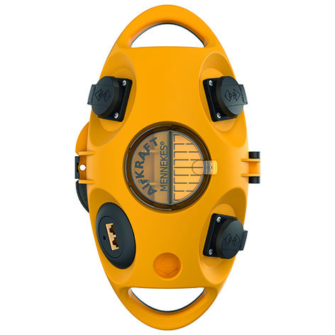 Mennekes Combinatie airkraft geel