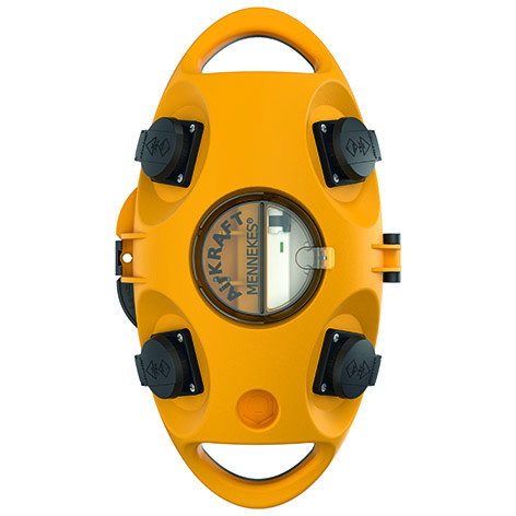 Mennekes Combinatie airkraft geel