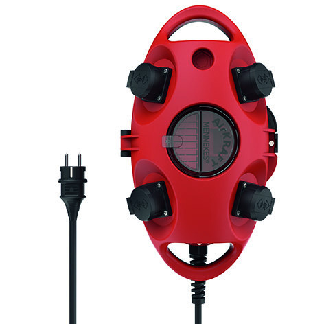 Mennekes Combinatie airkraft rood