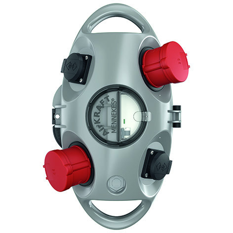 Mennekes Airkraft combinatie zilver ip44