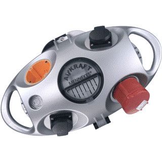 Mennekes Combinatie airkraft zilver