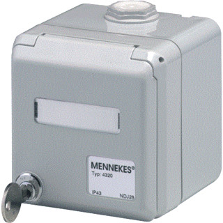 Mennekes Data opbouw WCD ip44btre-dat moduul