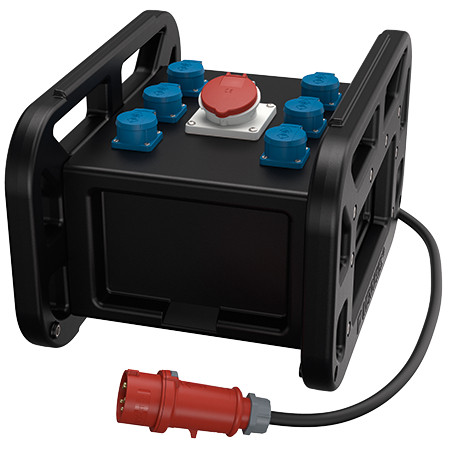 Mennekes Everbox grip verdeler 16a zwart