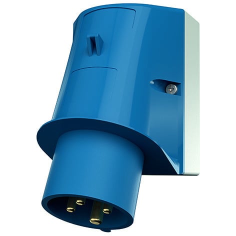 Mennekes Fasenwisselaars toestelcontactstop Toestelc.Doos 32a 4P 9H 230V ip44 fasenw