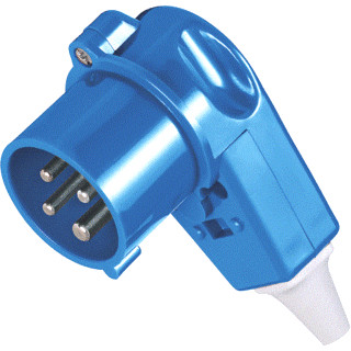 Mennekes Haakse contactstop 16a 4P 9H 230V ip44