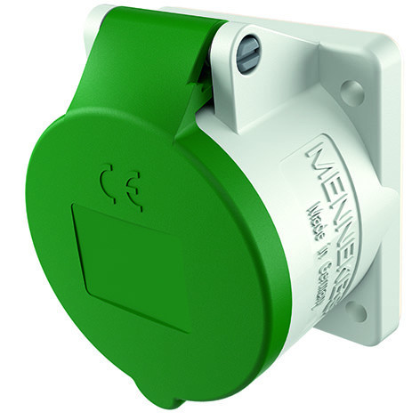 Mennekes Hoog frequent Inb.WCD 16a 4P 10H >50V >100HZ ip44 twin