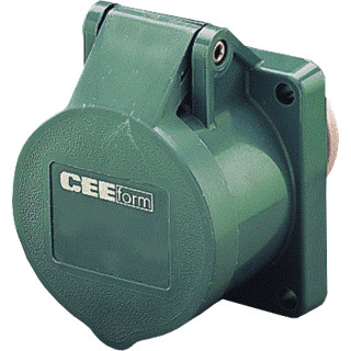 Mennekes Inb.WCD 16a 3P 4H 50V 100-200HZ ip44