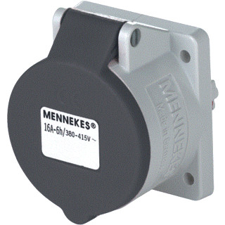 Mennekes Inb.WCD 16a 5P 7H 500V ip44 twincontact