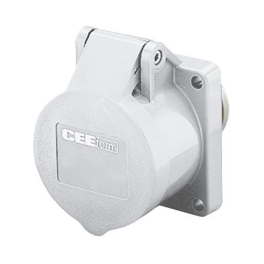 Mennekes Inb. contactdoos 16a 2P 10H 50VDC ip44