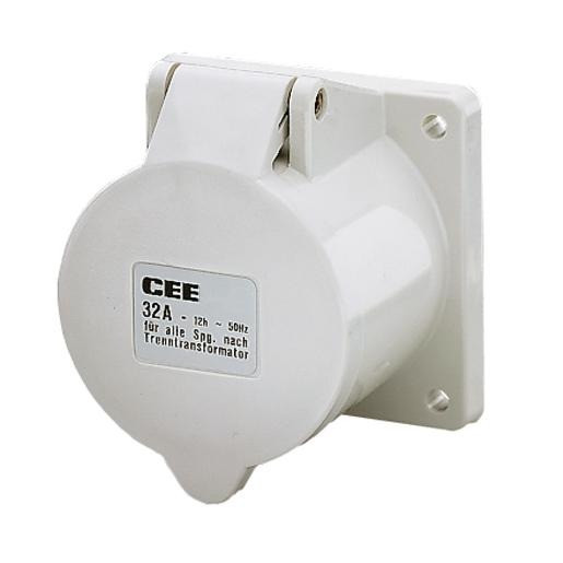 Mennekes Inbouwcontactdoos 16a 3P 1H>50V ip44