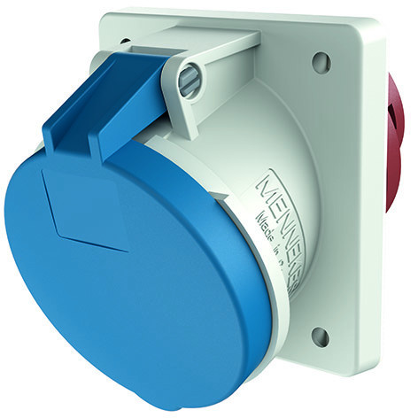 Mennekes Inbouwcontactdoos 63a 4P 9H 230V ip44