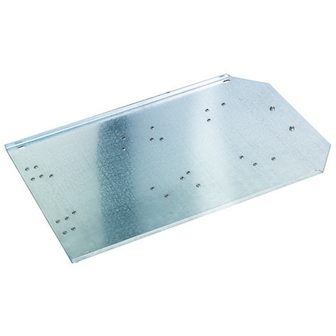 Mennekes RVS Montageplaat Verzinkt