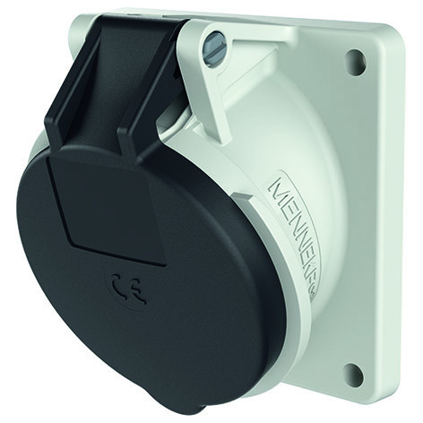 Mennekes Schroefklem Inb.WCD 32a 4P 7H 500V ip44 schuin