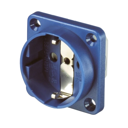 Mennekes SCHUKO® Inb.WCD 16a 2p+a 230V ip20 schuko ki BL