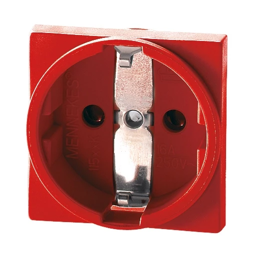 Mennekes SCHUKO® Inb.WCD 16a 2p+a 230V ip20 schuko rood