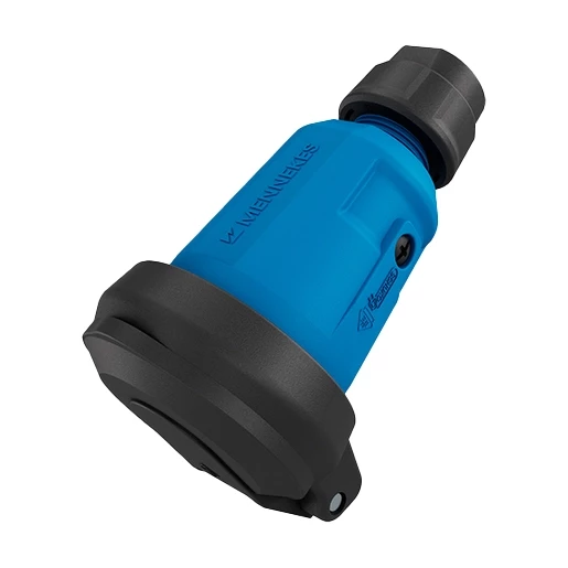 Mennekes Koppelc.stop 16a 2p+a 230V ip54 schu BL