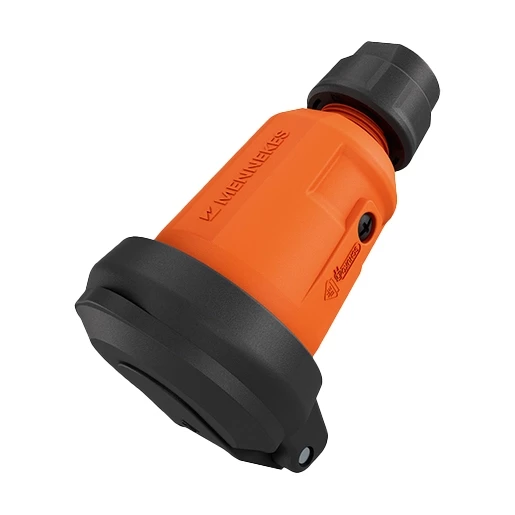 Mennekes Koppelc.stop 16a 2p+a 230V ip54 schu or