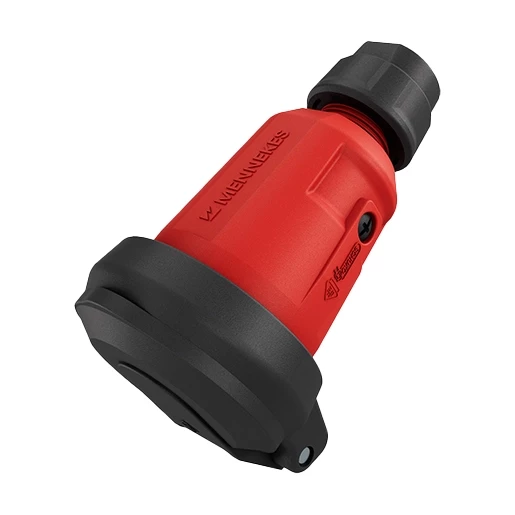 Mennekes Koppelc.stop 16a 2p+a 230V ip54 schu RT