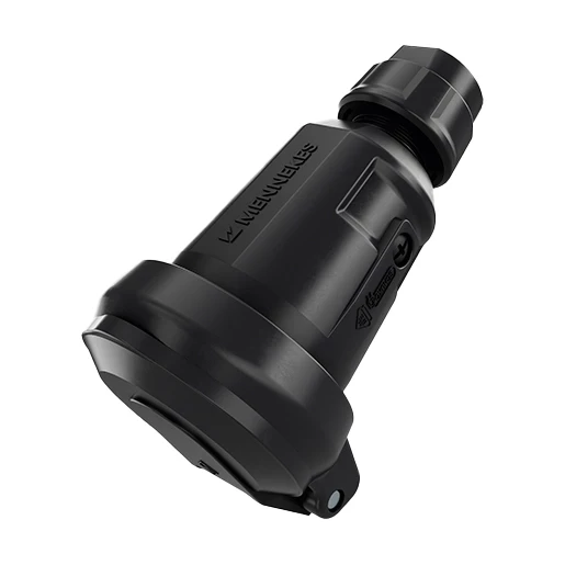 Mennekes Koppelc.stop 16a 2p+a 230V ip54 schu ZW