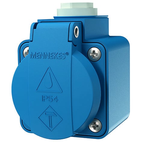Mennekes SCHUKO® Wandcontactdoos 16a2p+pe ip44