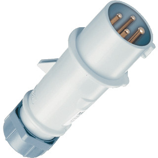 Mennekes 148 AMV-TOP CEE Stecker 16A 3-polig - IP44 Schutz In Blau