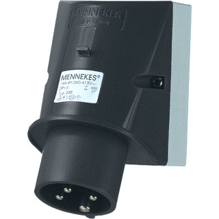 Mennekes Toestelcontactdoos 16a 4P 7H 500V ip44