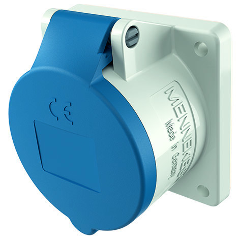 Mennekes TwinCONTACT Inb.WCD 16a 5P 9H 230V ip44 twin