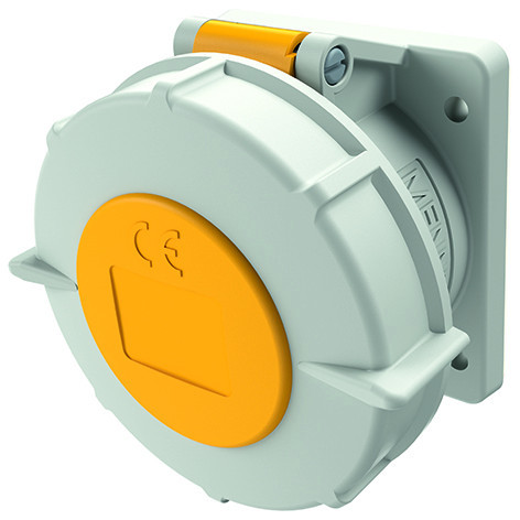 Mennekes TwinCONTACT Inb.WCD 32a 3P 4H 110V ip67 twin
