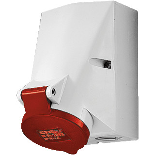 Mennekes Wandcontactdoos 32a 3P 9H 400V ip44