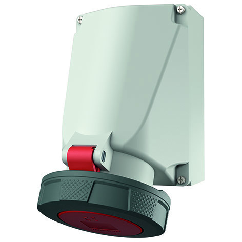 Mennekes Wandcontactdoos 63a 4P 6H 400V ip67