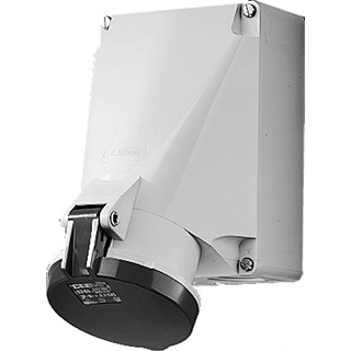 Mennekes Wandcontactdoos 63a 4P 7H 500V ip44