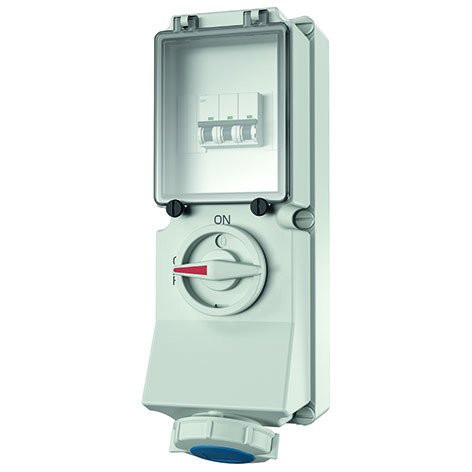 Mennekes WCD 16a3p 6H230V ip67 duo VV autom.