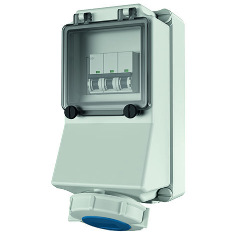 Mennekes WCD 16a3p 6H230V ip67 V.V.automaat