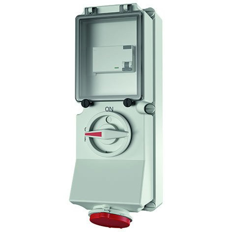 Mennekes WCD 16a4p 6H400V ip44duo V.V.aardl.