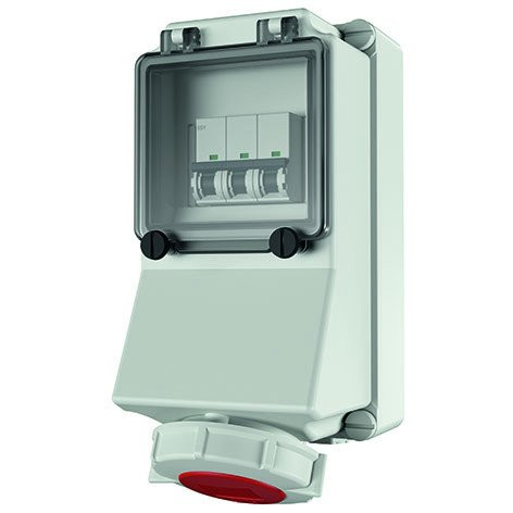 Mennekes WCD 16a5p 6H400V ip67 V.V.automaat