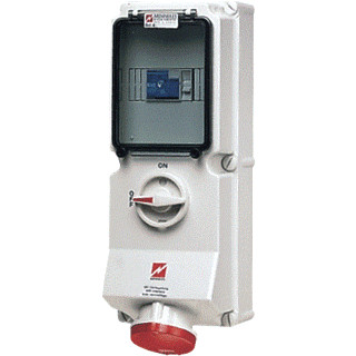 Mennekes WCD 32a5p 6H400V ip44duo V.V.aardl.