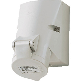 Mennekes Wandcontactdoos 16a3p 3H >50-250VDC ip44