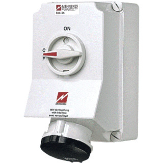 Mennekes WCD 63a5p 5H600-690V ip44 duo