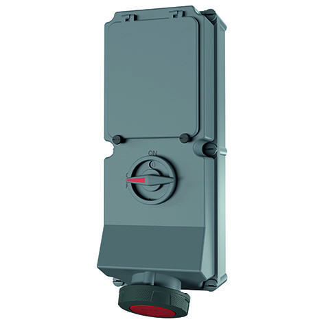 Mennekes WCD 63a5p 6H400V ip67 VN duo zek.D02