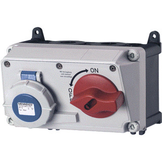 Mennekes WCD amaxx 32a3p 6H230V ip67 duo