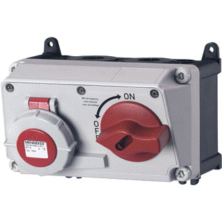 Mennekes WCD amaxx 32a4p 6H400V ip67 duo