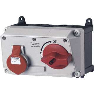 Mennekes WCD amaxx 32a5p 6H400V ip44 duo