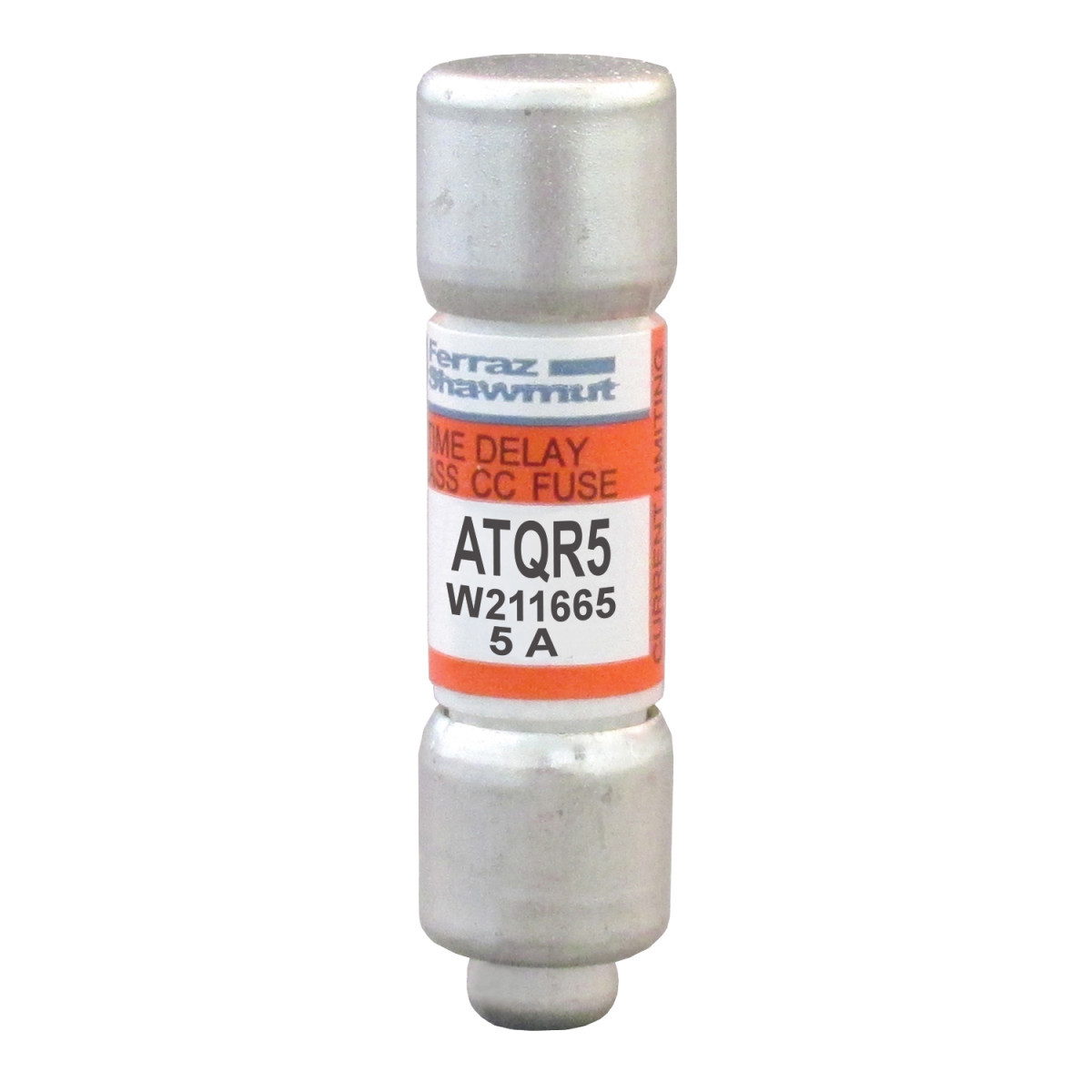 Mersen Klasse CC Zekering Atqr - klasse CC - traag 600vac/DC 5a cil.