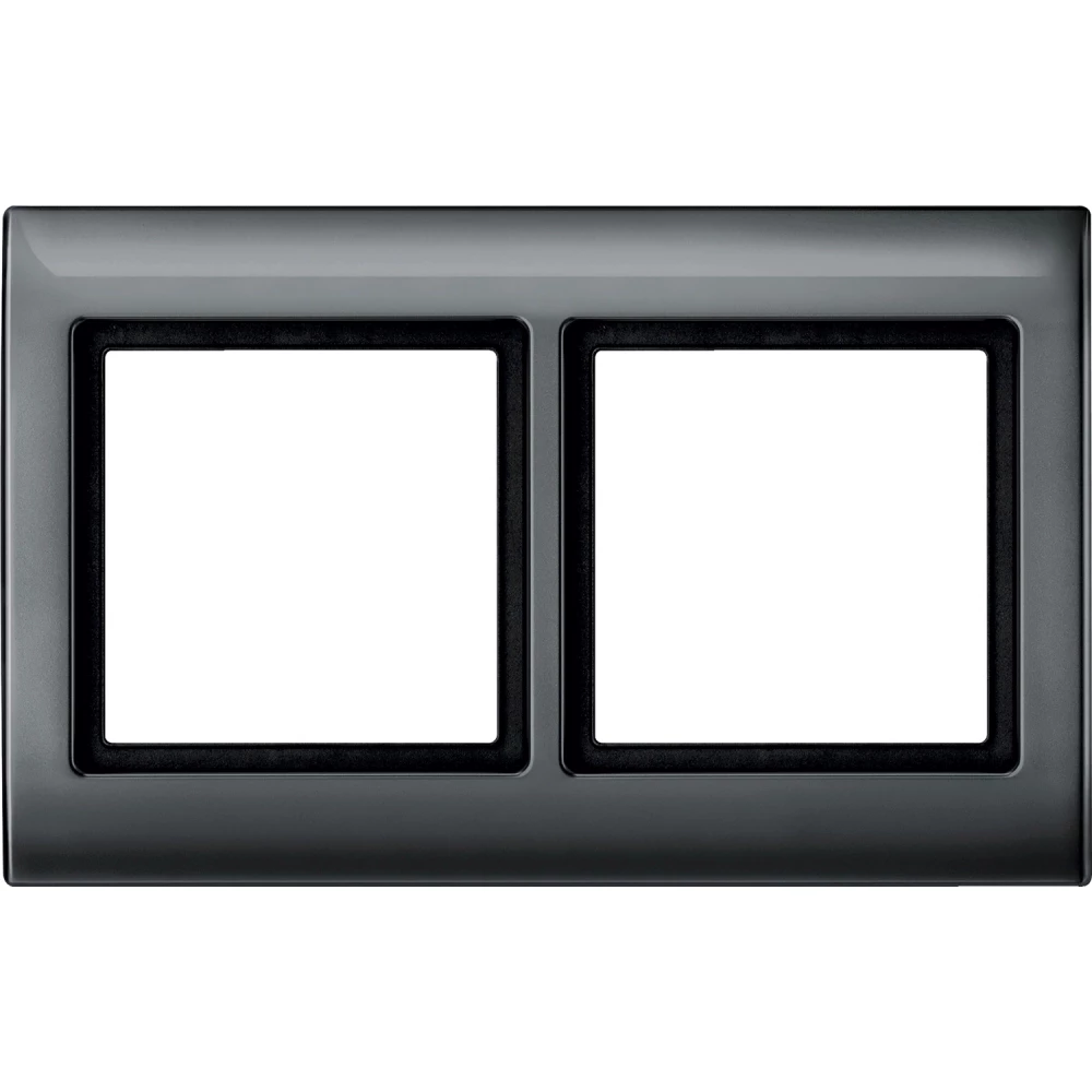Merten Aquadesign frame 2-gang anthracite