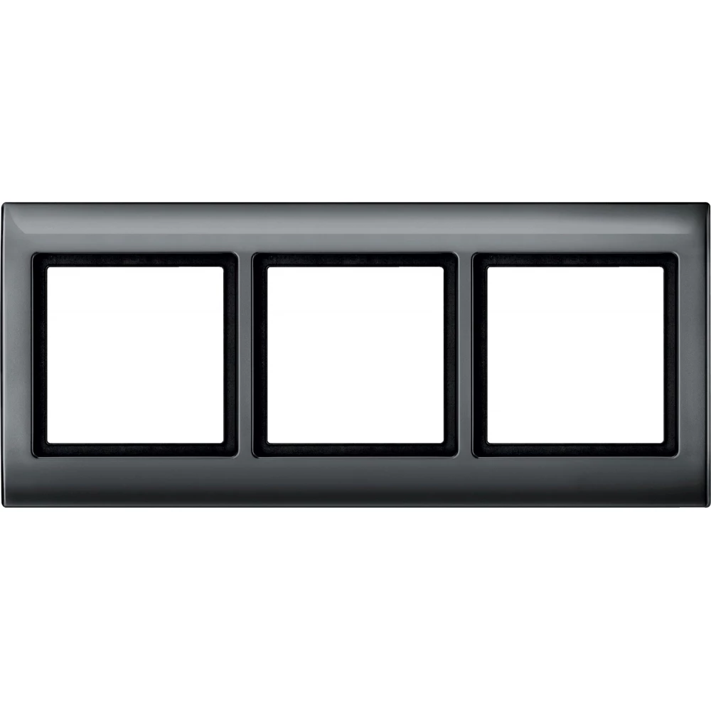 Merten Aquadesign frame 3-gang anthracite
