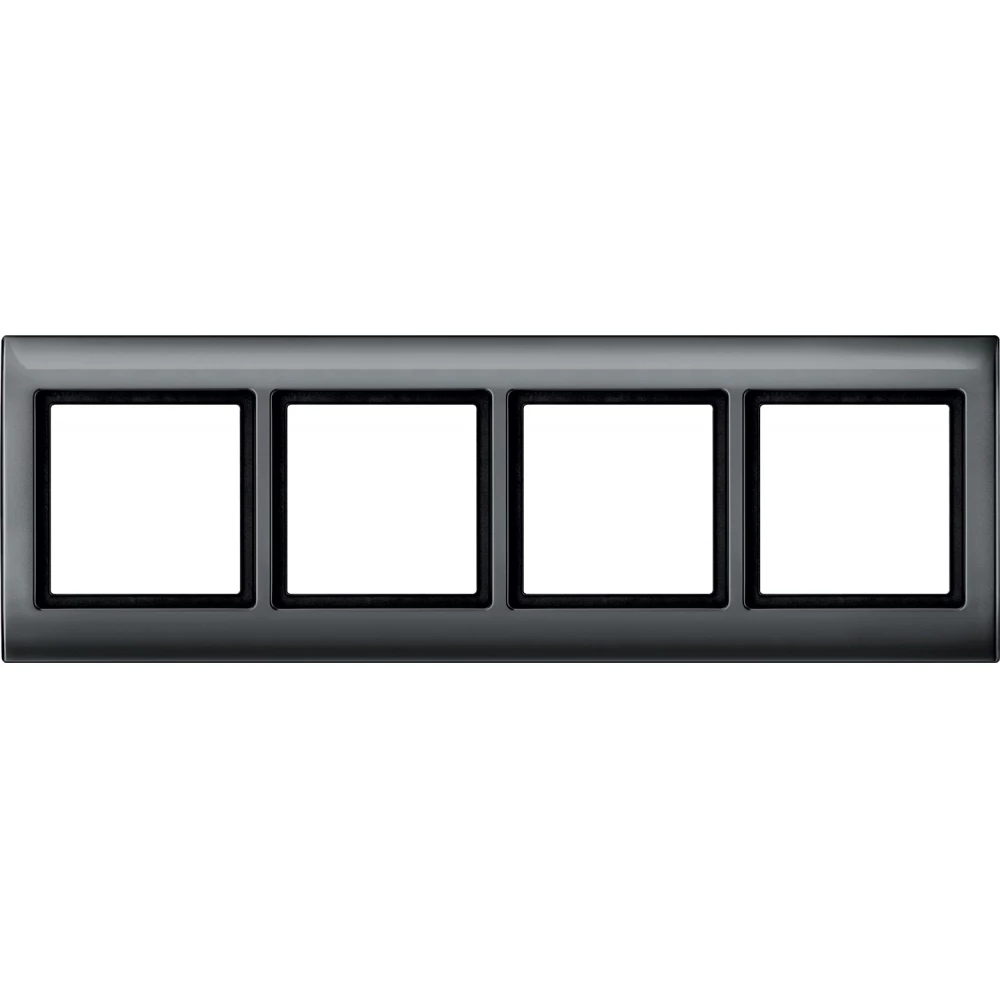 Merten Aquadesign frame 4-gang anthracite