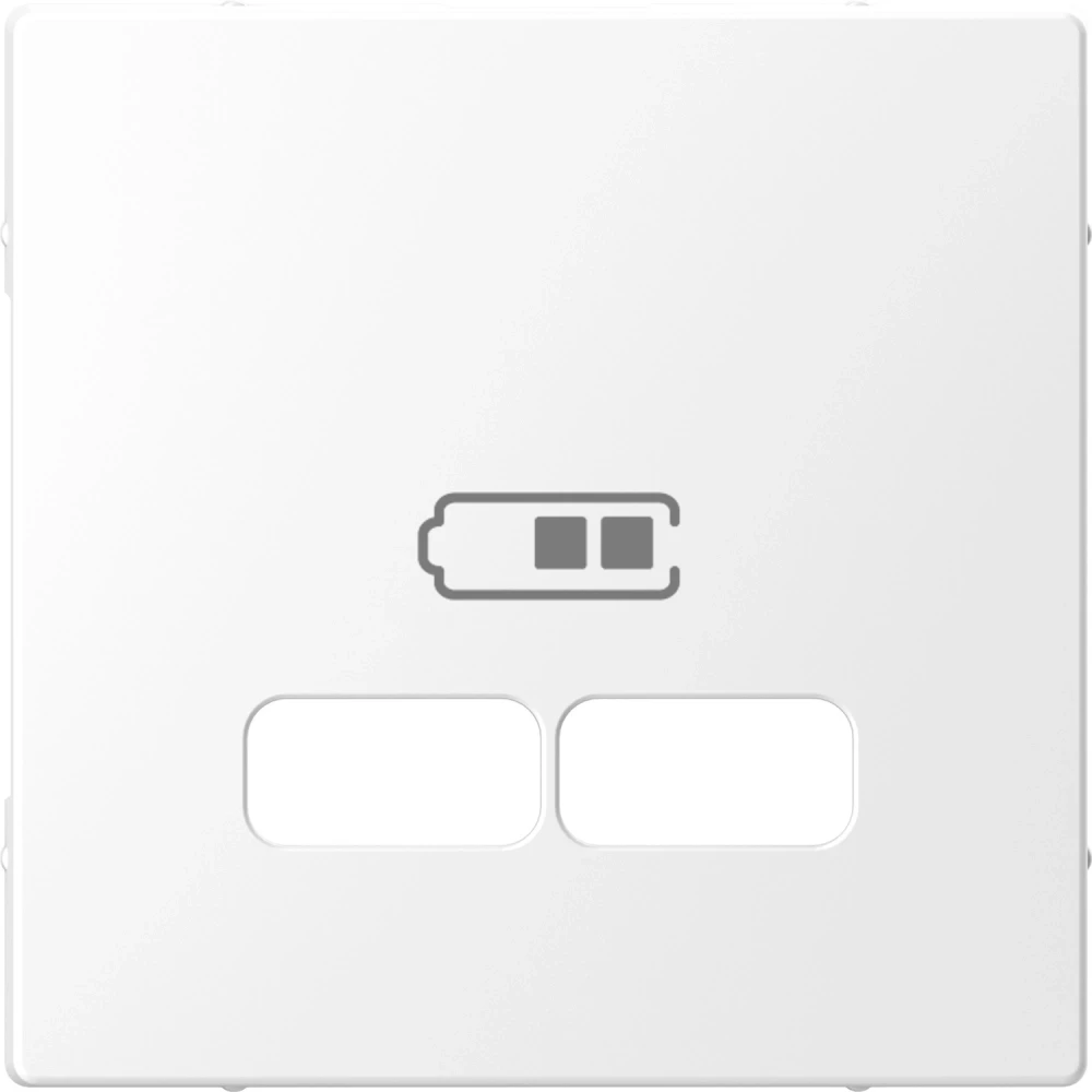 Merten Centraalplaat usb-oplader lotuswit systeem D Merten Centraalplaat usb-oplader lotuswit systeem D