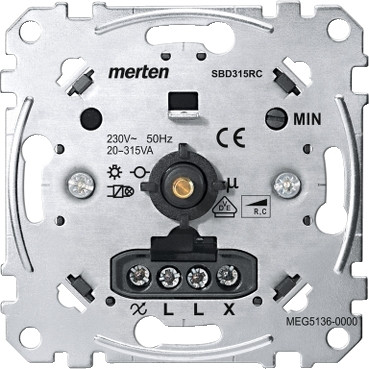 Merten Draaidimmer voor capacitieve last 20-315W
