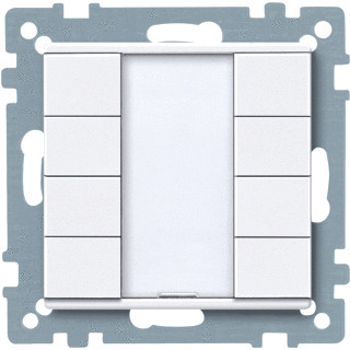 Merten Impulsdrukker 4-voudig plus polarw