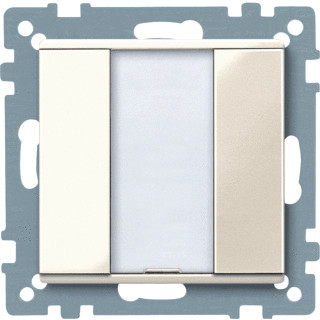 Merten KNX 1V drukknop wit SYST M